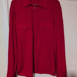 Pendleton Vibrant Red Women's Blouse